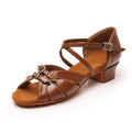 Ballroom Latin shoes with Modern Tango Dancing Performance Shoes Salsa Sandals