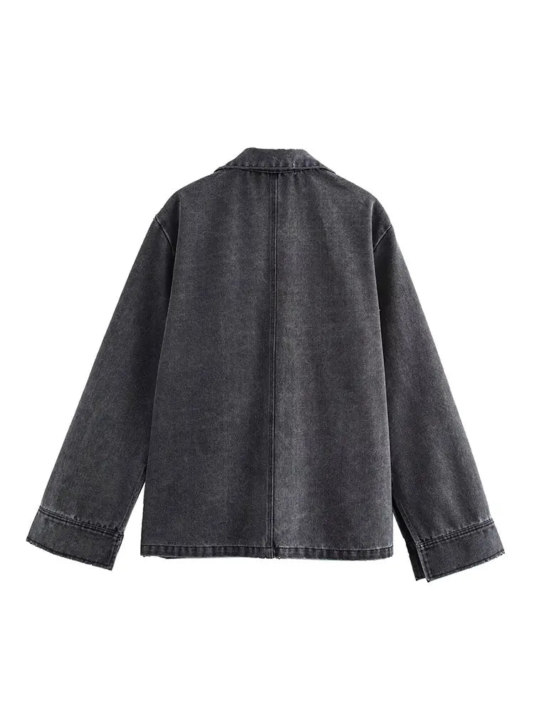 Jeans Female Denim Pant Two Piece Set