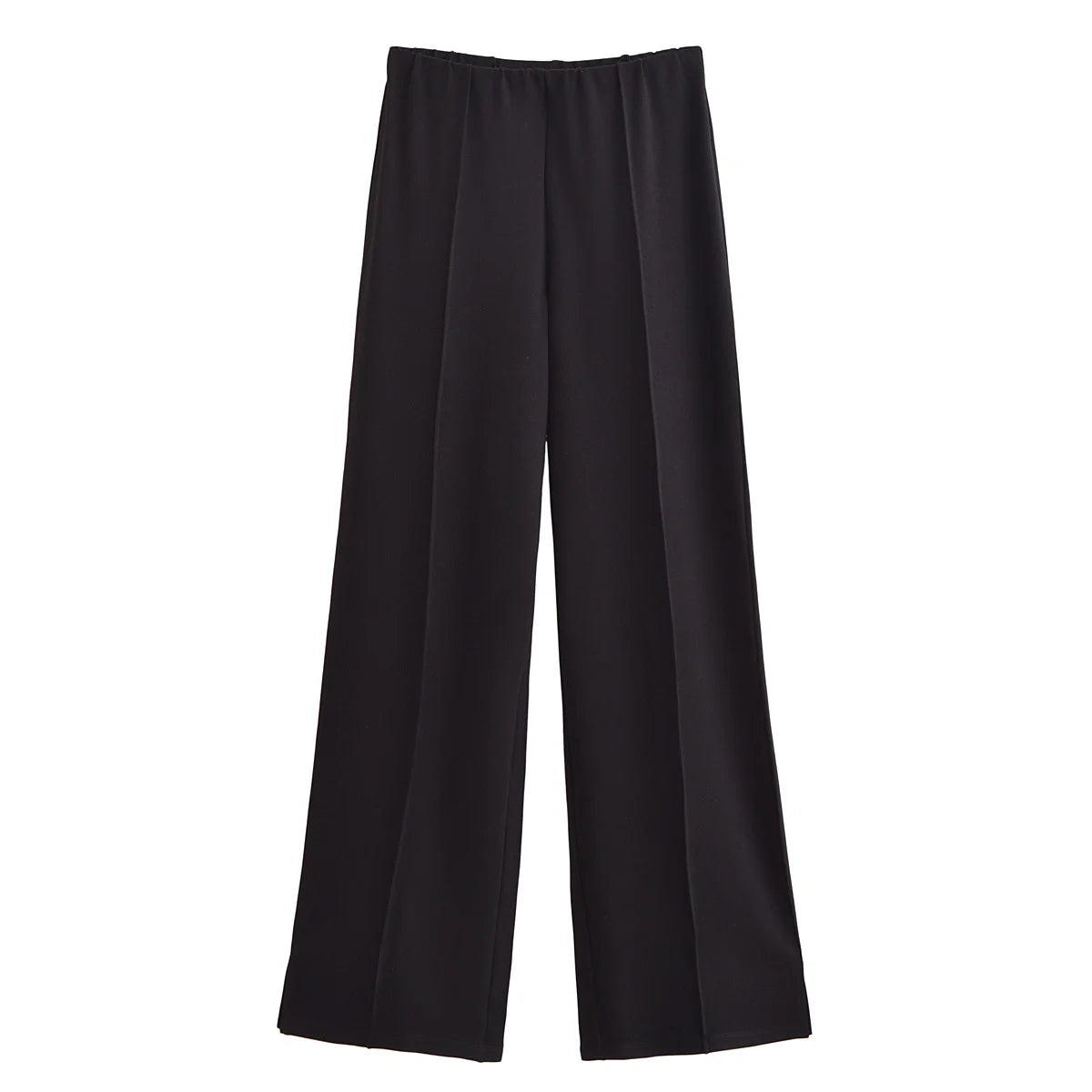 2-Piece Set Double-Sided Fabric Round Neck Casual Wear