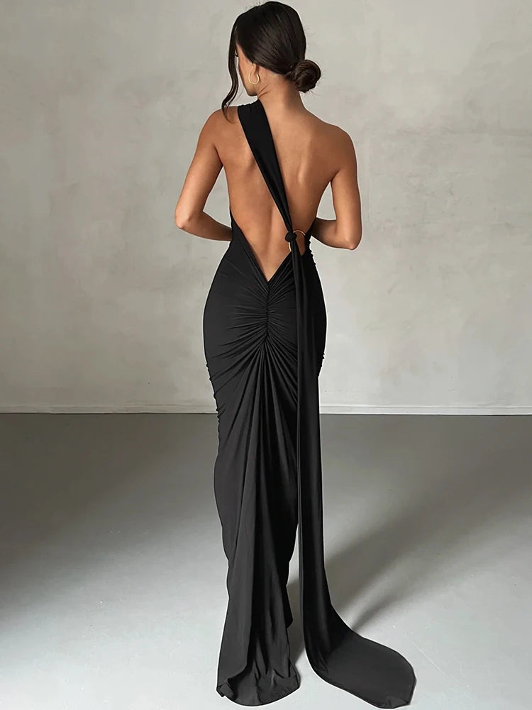 Backless Sexy Dress Outfit
