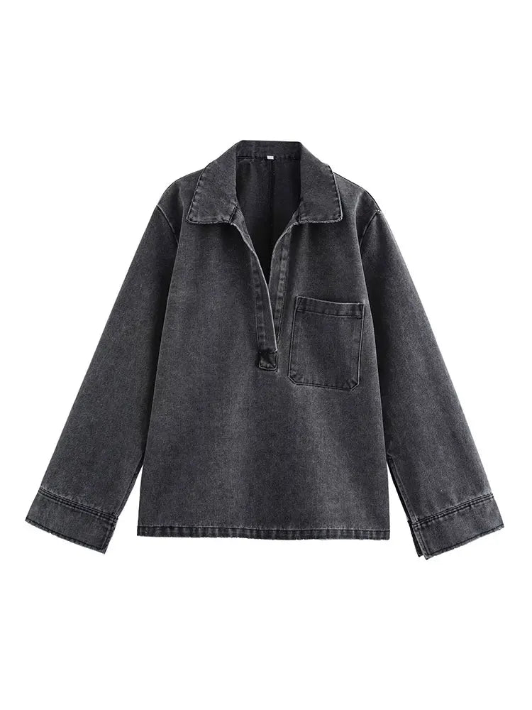 Jeans Female Denim Pant Two Piece Set