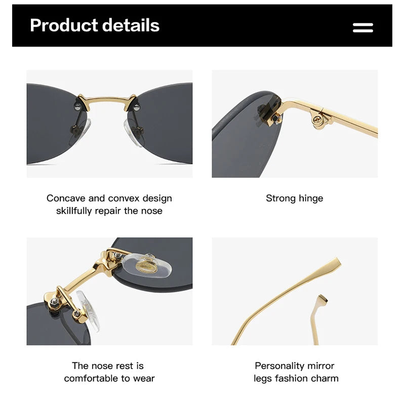 Sun Glasses Retro Eyewear