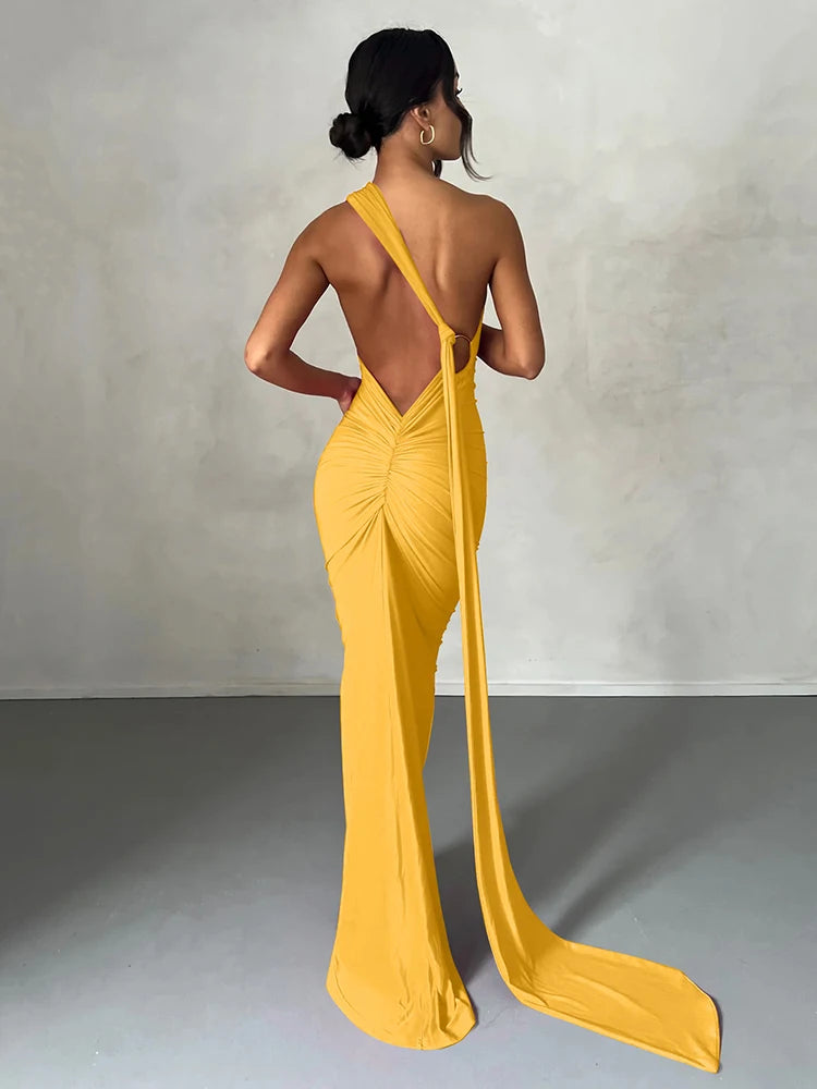 Backless Sexy Dress Outfit