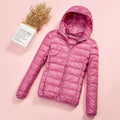 Lightweight Water-Resistant Packable Hooded Jackets