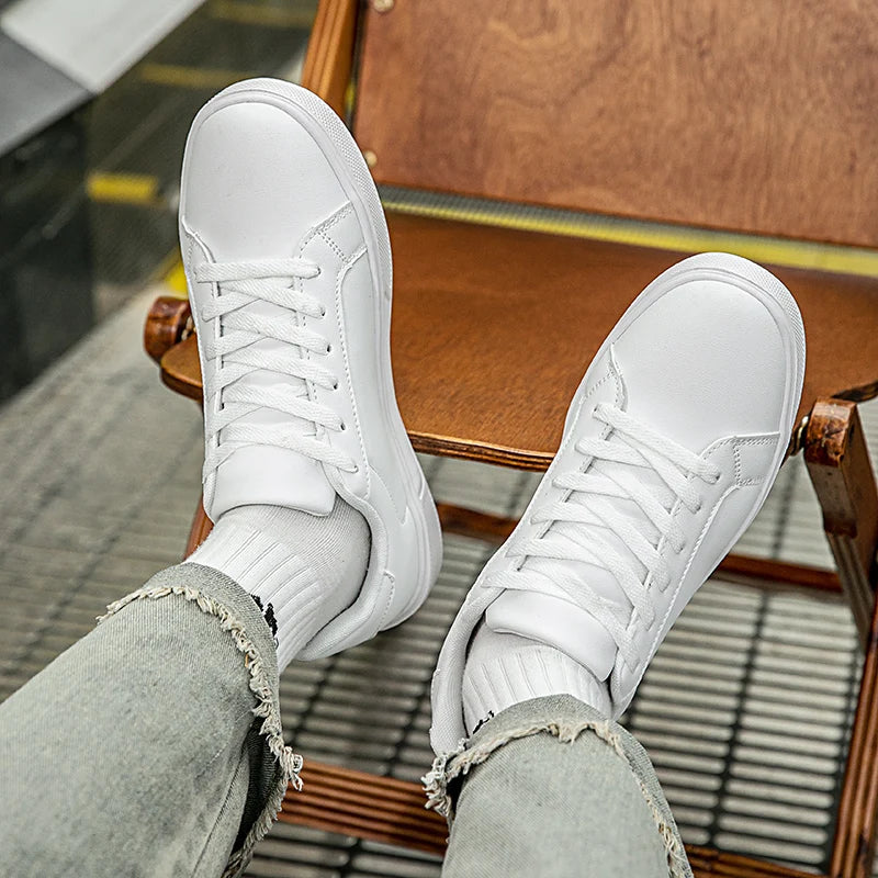 Comfortable Casual PU Leather Shoes For Men and Women