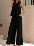 Two Piece Round Neck Suit