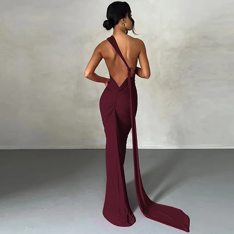 Backless Sexy Dress Outfit