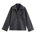 Jeans Female Denim Pant Two Piece Set