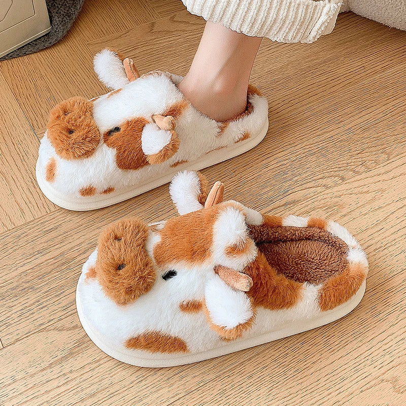 Casual Fluffy Slippers