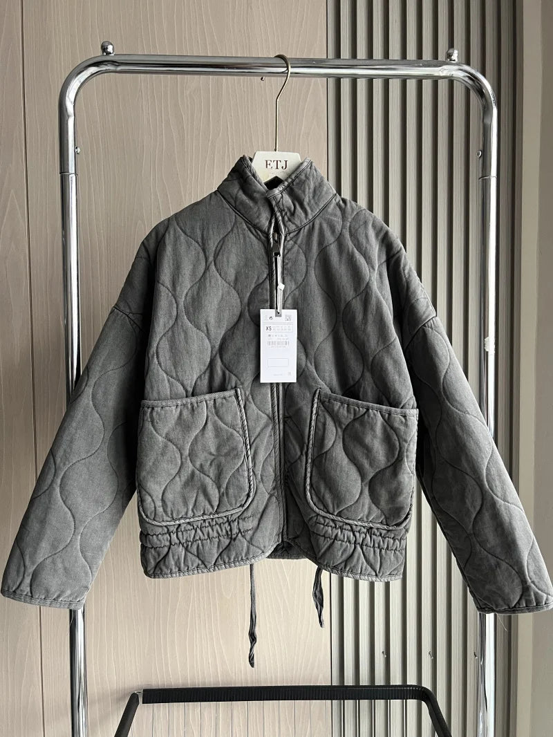 Women's Cotton Jacket Vintage Coat