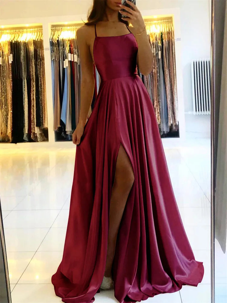 Burgundy Dress